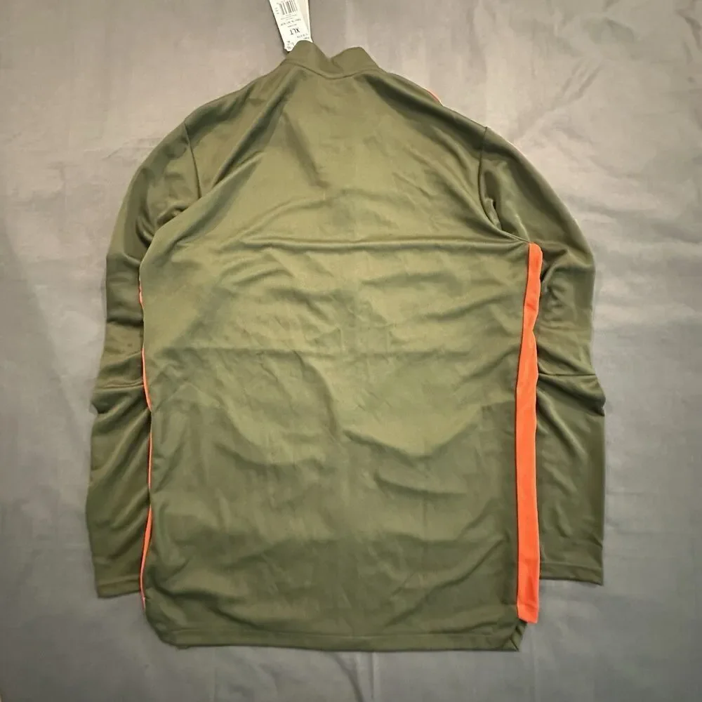 Adidas Track Jacket Mens XLT Full Zip Aeroready Lightweight Training TIRO21 Camo